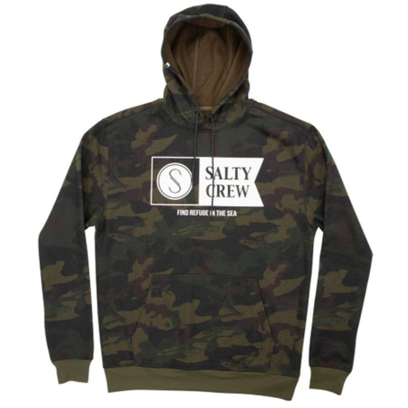 Salty Crew Skiff Tech Fleece – Camo – X-Large