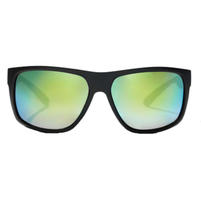 Bajio Boneville Sunglasses – Matte Black Frame/Green Plastic Lens
