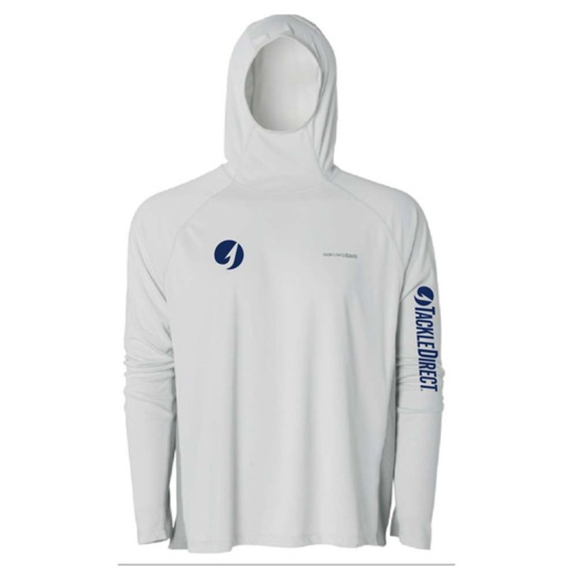 Grundens Solstrale Hoody -Glacier/TackleDirect Logo – X-Large