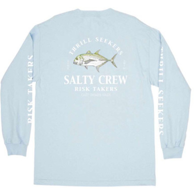 Salty Crew GT Long Sleeve T-Shirt – Light Blue – 2X-Large