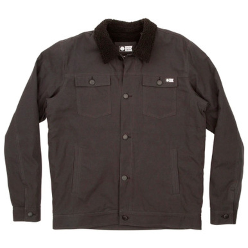 Salty Crew Bait Barge Jacket – Asphalt – Large