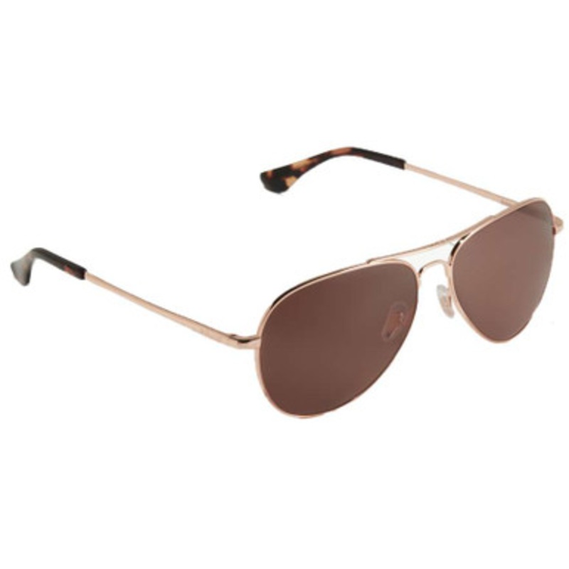 Bajio Soldado Sunglasses – Rose Gold Satin Frame/Copper Plastic Lens