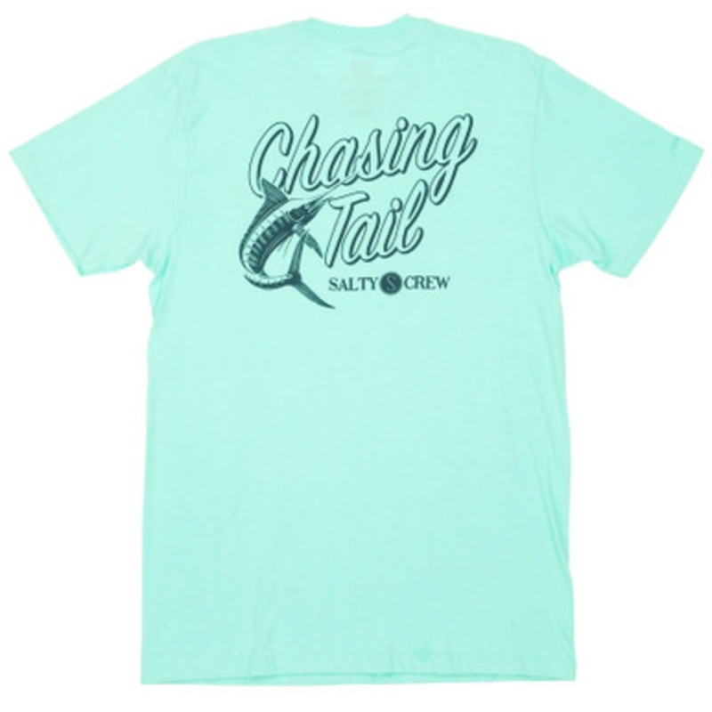 Salty Crew Longbill Standard Short Sleeve T-Shirt – Seafoam – X-Large