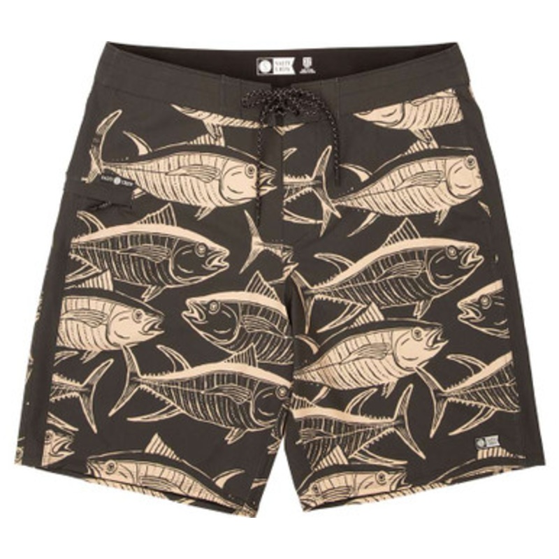 Salty Crew Longline Boardshorts – Black – 34