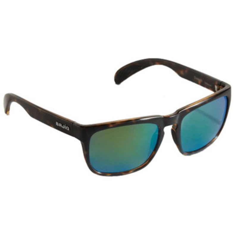 Bajio Swash Sunglasses – Dark Tortoise Frame/Green Glass Lens