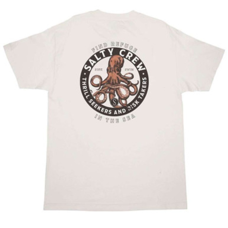 Salty Crew Deep Reach Short Sleeve T-Shirt – White – L