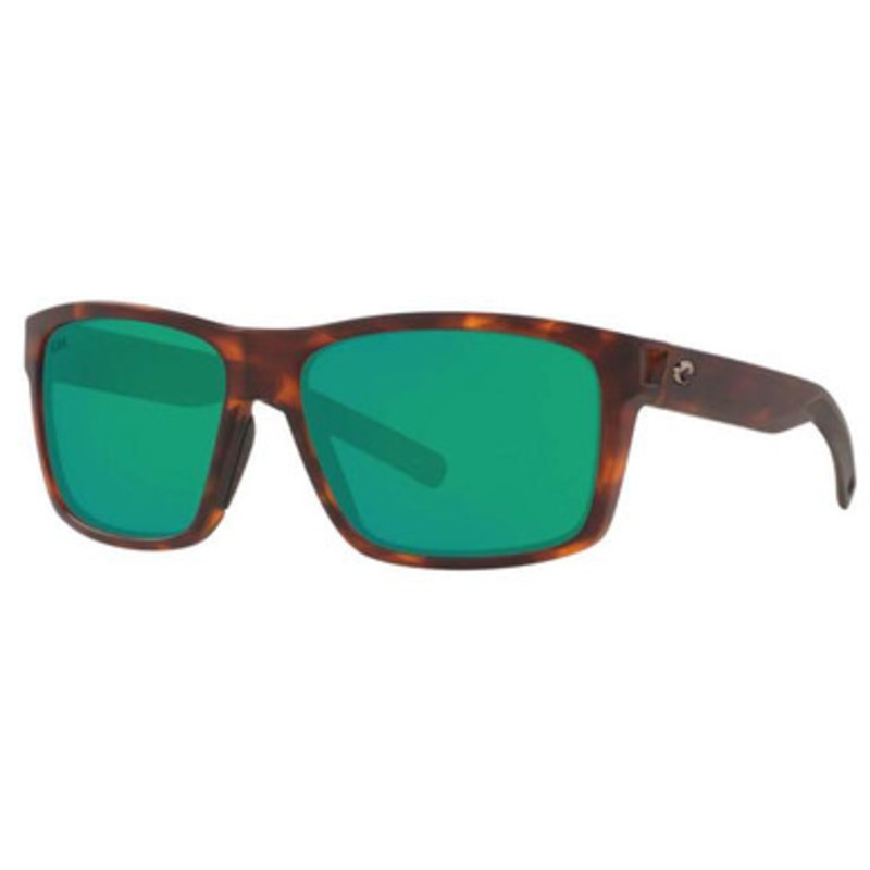Costa Slack Tide Sunglasses – Matte Tortoise Frame/Green Mirror 580P Lens