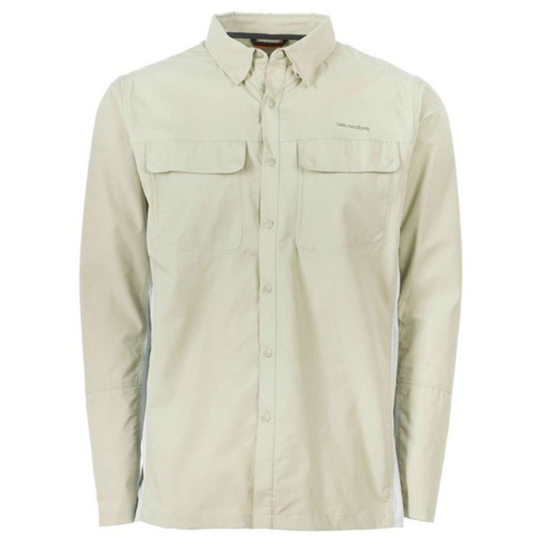 Grundens Binnacle Long Sleeve Shirt – Tea – X-Large