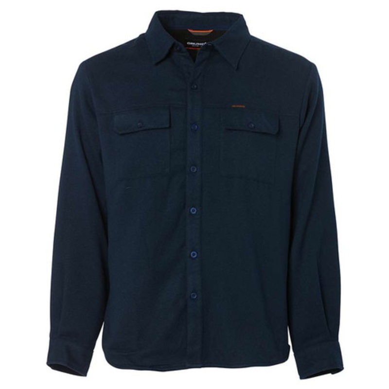 Grundens Kodiak Long Sleeve Shirt – Midnight – 2X-Large