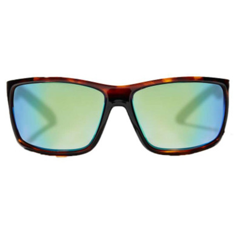 Bajio Bales Beach Sunglasses – Dark Tortoise Frame/Green Lens