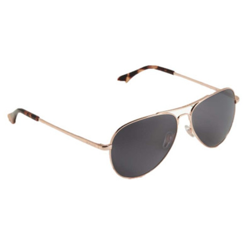 Bajio Soldado Sunglasses – Rose Gold Satin Frame/Grey Plastic Lens