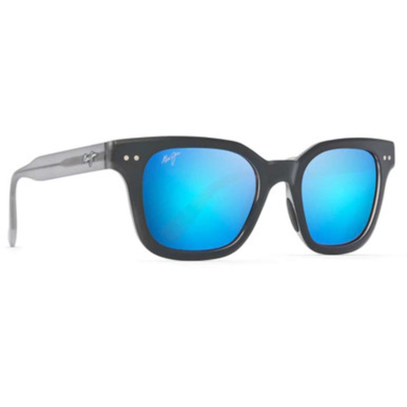 Maui Jim Shore Break Sunglasses – Matte Black Frame/Blue Hawaii Lens
