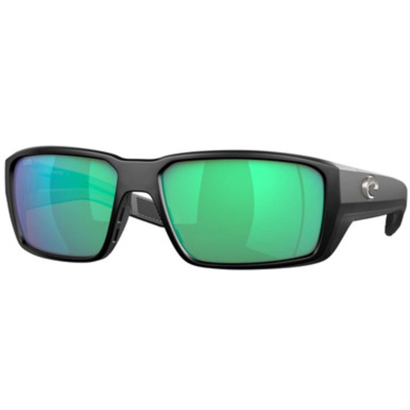 Costa Fantail Pro Sunglasses – Matte Black/Green Mirror 580G