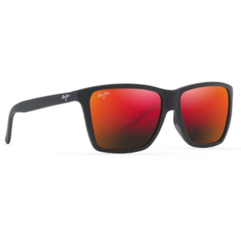 Maui Jim Cruzem Sunglasses – Black Matte Frame/Hawaii Lava Lens