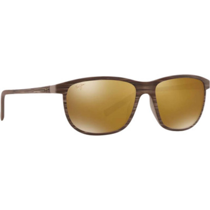 Maui Jim Dragon’s Teeth Sunglasses – Brown Stripe Frame/HCL Bronze Lens