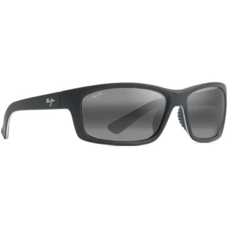 Maui Jim Kanaio Coast Sunglasses – Matte Soft Black Frame/Neutral Grey 2.00 Bi-Focal Lens