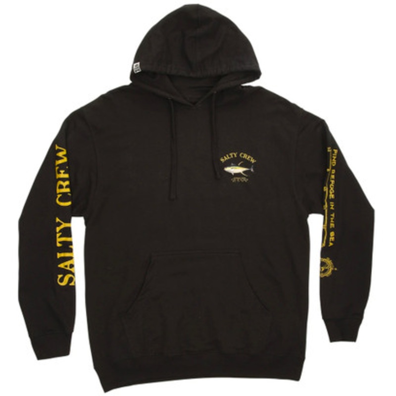 Salty Crew Ahi Mount Hoodie – Black – Large