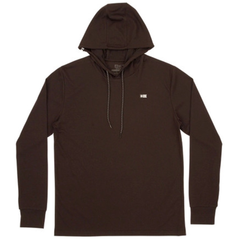 Salty Crew Surplus Hood Tech Shirt – Black – Medium
