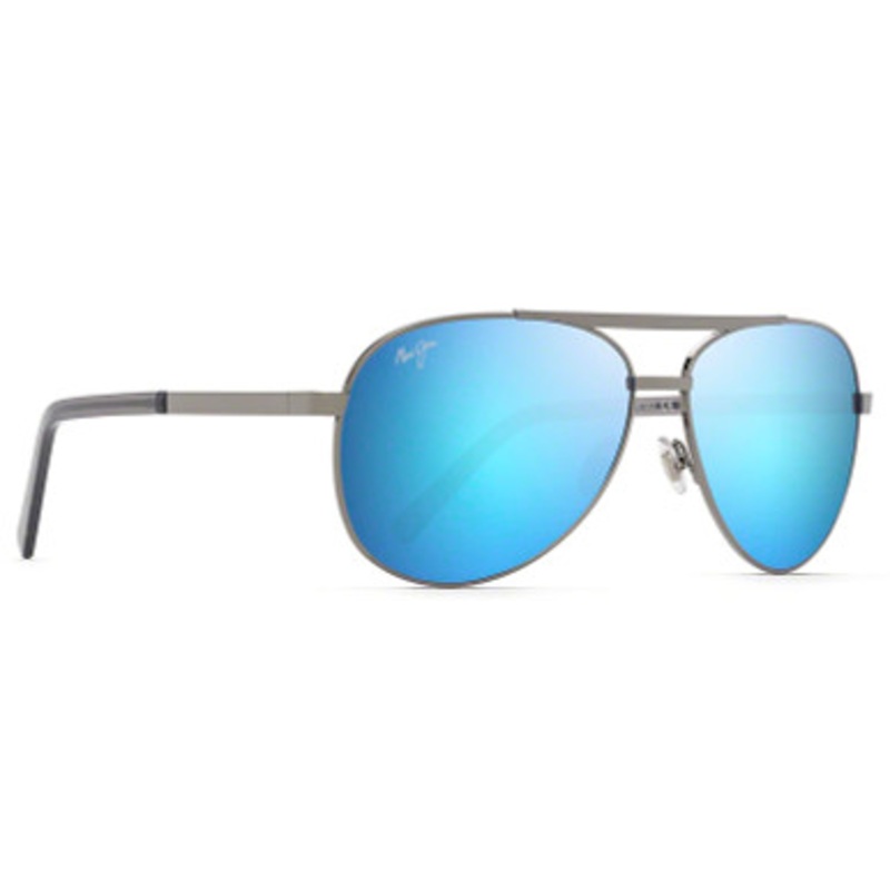 Maui Jim Seacliff Sunglasses – Gunmetal/Blue Hawaii
