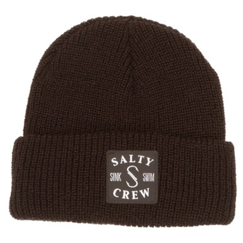 Salty Crew S-Hook Beanie – Black