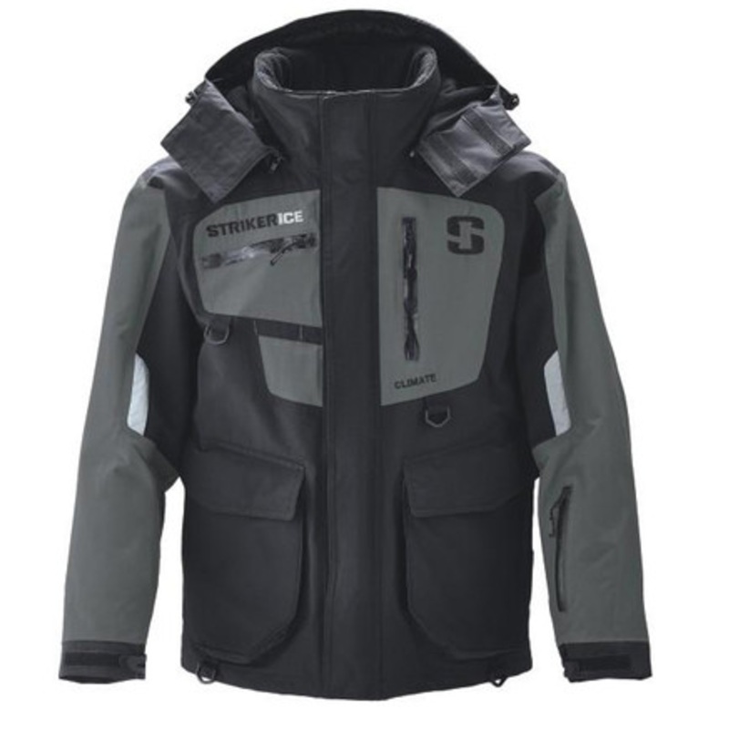 Striker Climate Jacket – Black/Gray – 4XL