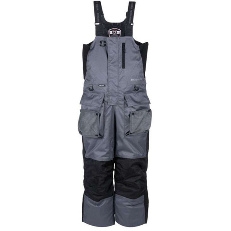 Striker HardWater Bibs – Gray – X-Large