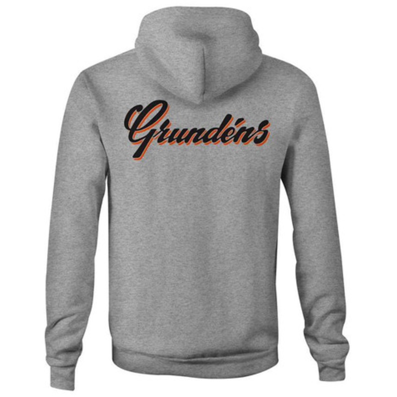Grundens Displacement DWR Hoodie – Athletic Heather – 4X-Large