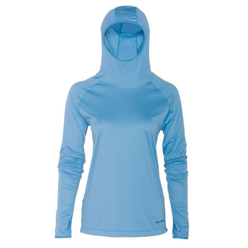 Grundens Women’s Solstrale Hoodie – Parisian Blue – X-Large