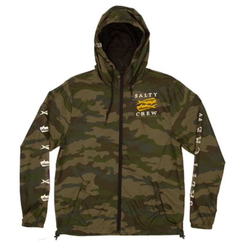 Salty Crew Double Up Windbreaker – Camo – XL