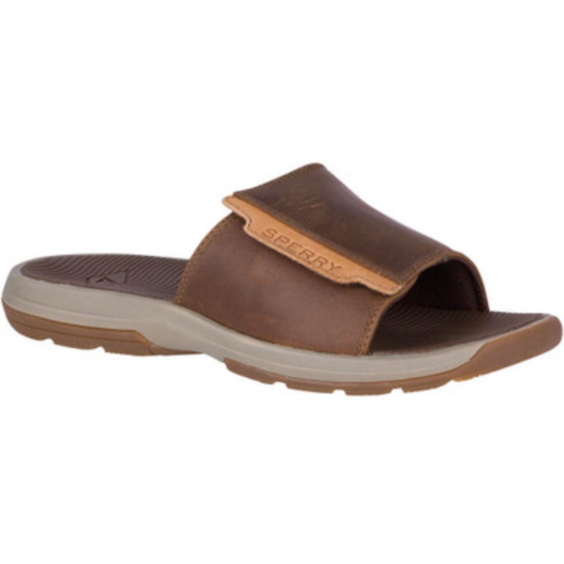 Sperry Whitecap Slide – Brown – 14