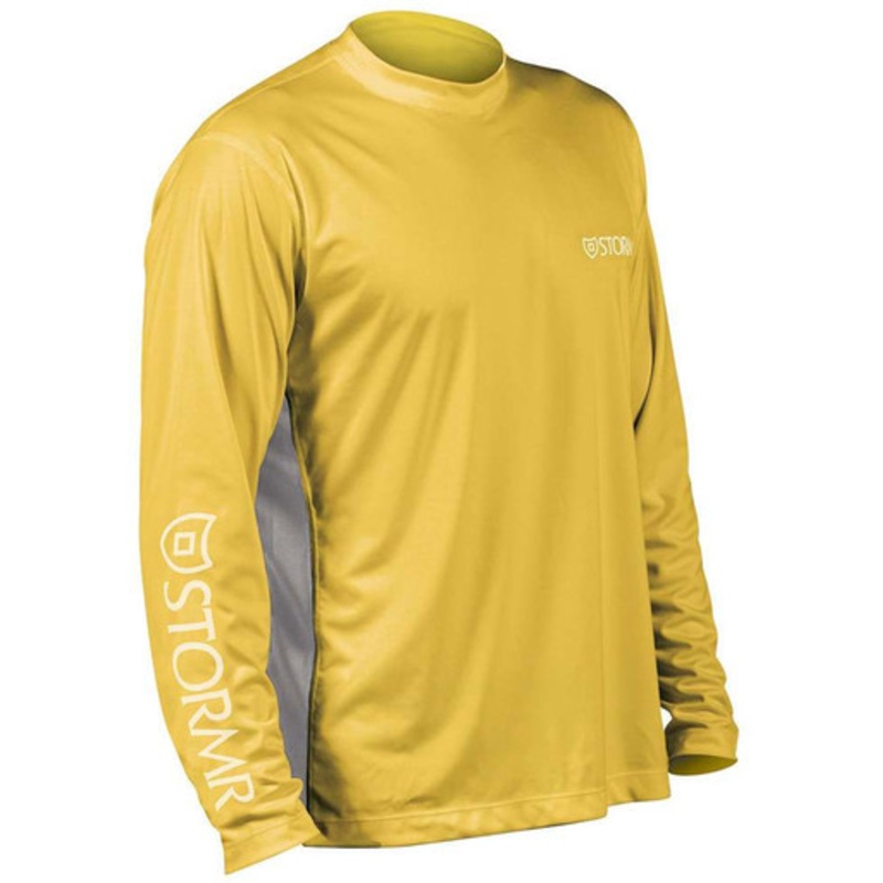 Stormr RW215M-63 Men’s UV Shield Long Sleeve Shirt Yellow X-Large