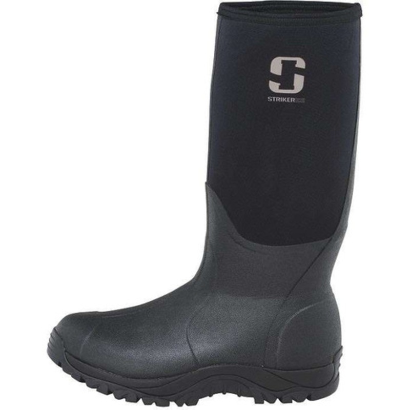Striker Rubber Ice Boot – Black – 9