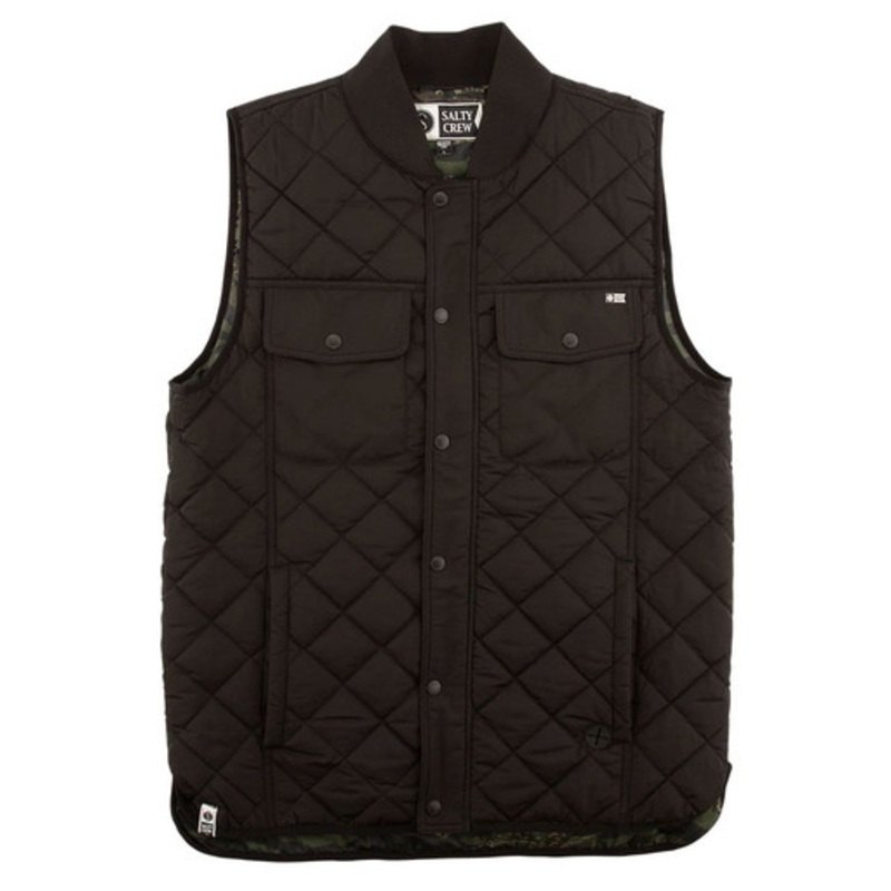 Salty Crew Tidal Vest – Black – L
