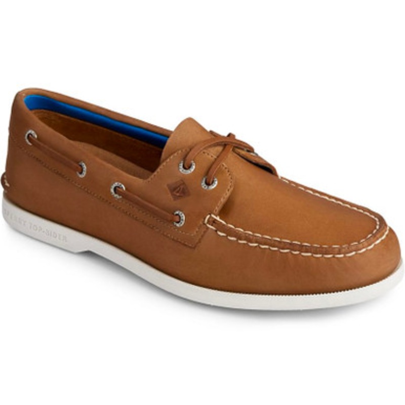 Sperry Authentic Original Plushwave Boat Shoe – Tan – 7