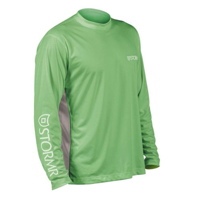 Stormr RW215M-91 Men’s UV Shield Long Sleeve Shirt Mint – Large