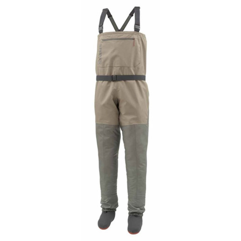 Simms Tributary Stockingfoot Wader – Tan – Large Short