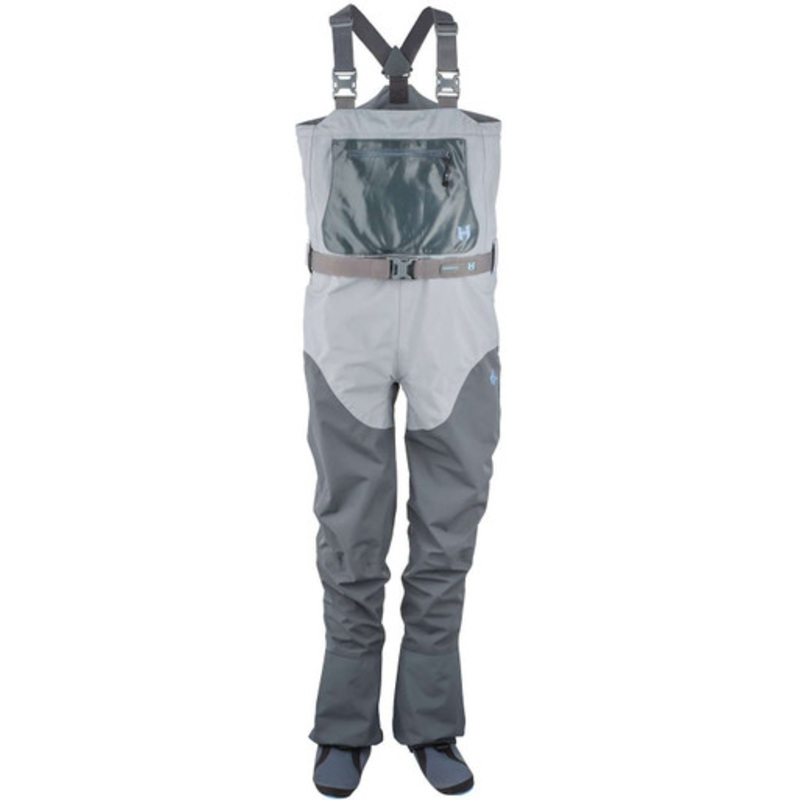 Hodgman Women’s H4 Stocking Foot Wader – Storm Grey/Charcoal – Large