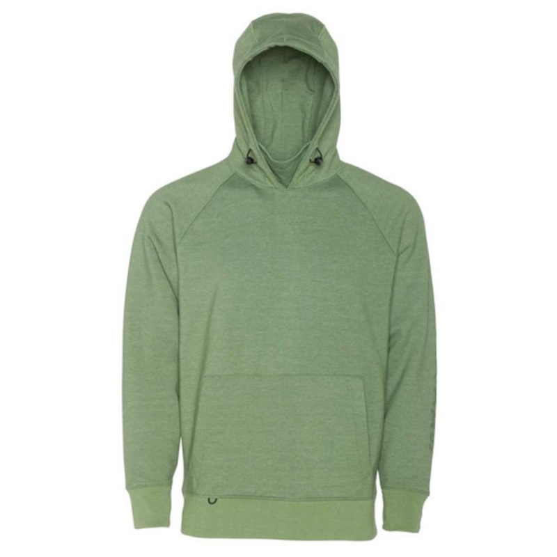 Grundens Dillingham Tech Hoodie – Olivine Heather – X-Large