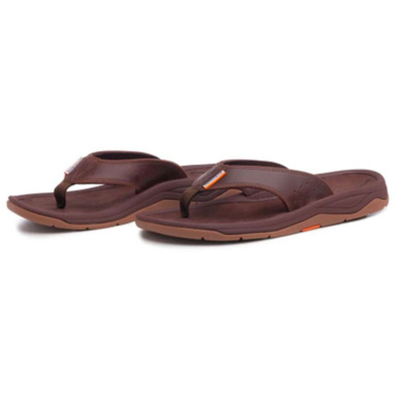 Grundens Leather Captain’s Sandal – Butternut – 10