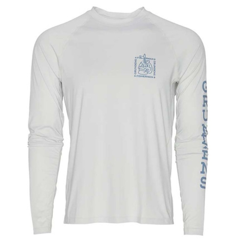 Grundens Solstrale Lightweight Long Sleeve Shirt – Glacier – X-Large