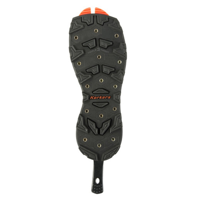 Korkers OmniTrax V3.0 Triple Threat Customizable Blank Sole Size 10