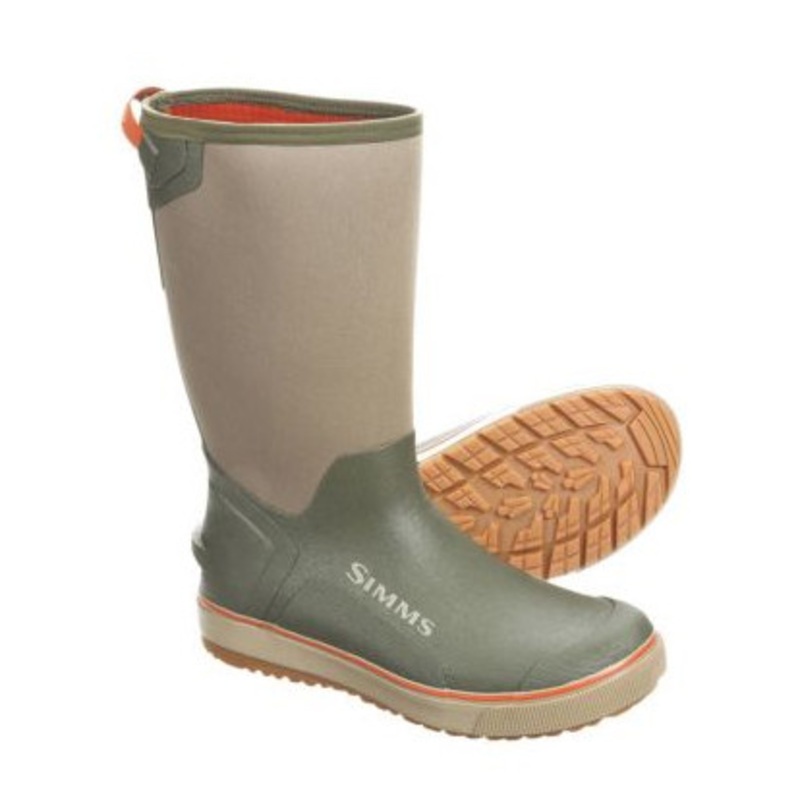 Simms Riverbank Pull On Boot – 14in – Loden – Size 10