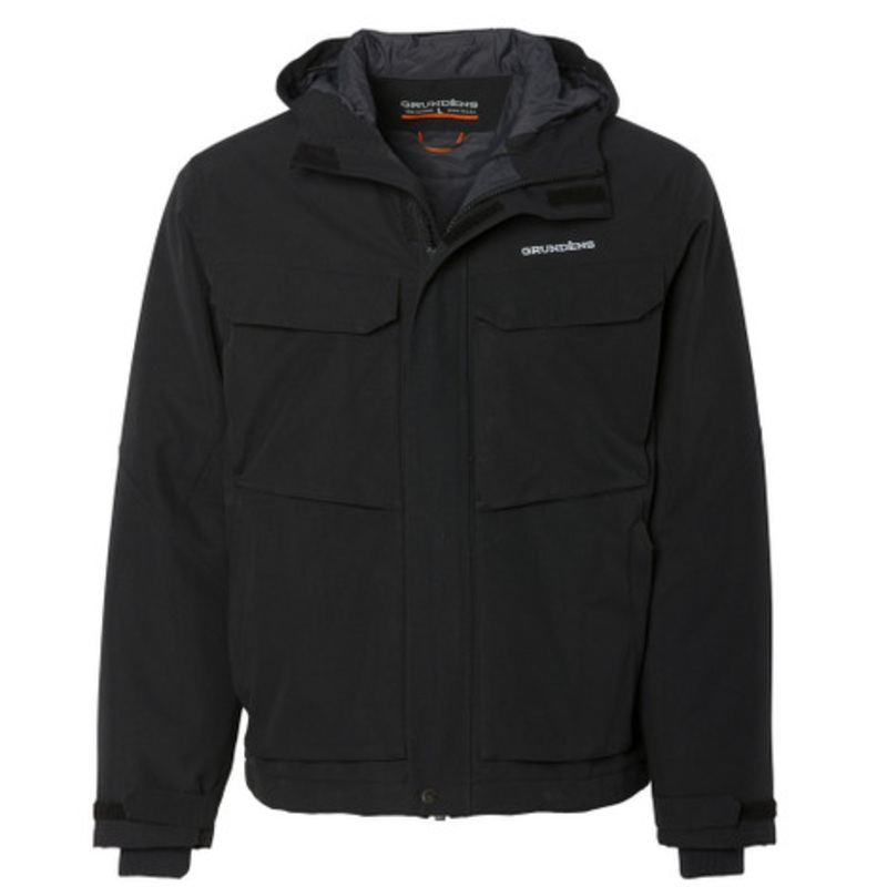 Grundens Weather Boss Insulated Jacket – Black – Large
