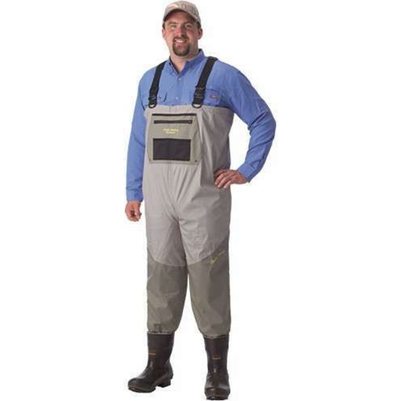 Caddis Deluxe Breathable Bootfoot Waders w/ Eco Smart II Sole – 7 – 13 – 8