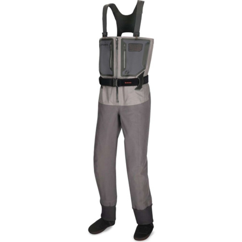 Simms Men’s G4Z Stockingfoot Wader – Slate – S 7-8