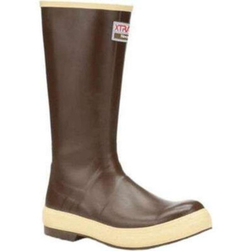Xtratuf 22272G Size 13 Copper Neoprene High Boot Chevron Sol