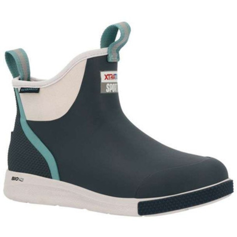 Xtratuf Women’s Ankle Deck Sport Boots – Stormy Blue – 5