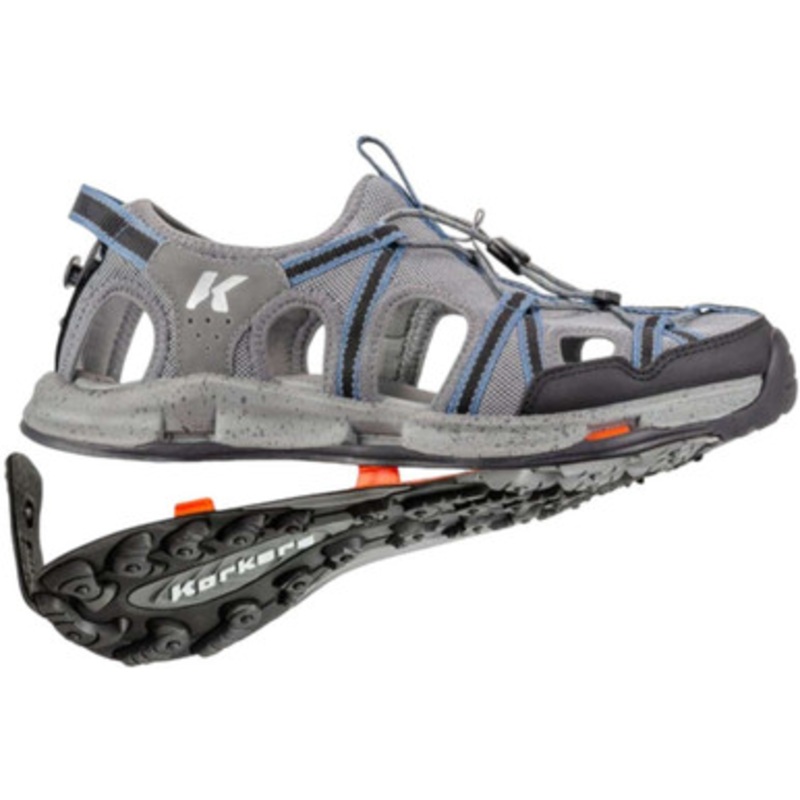Korkers Men’s Swift Sandal – TrailTrac Sole – 10