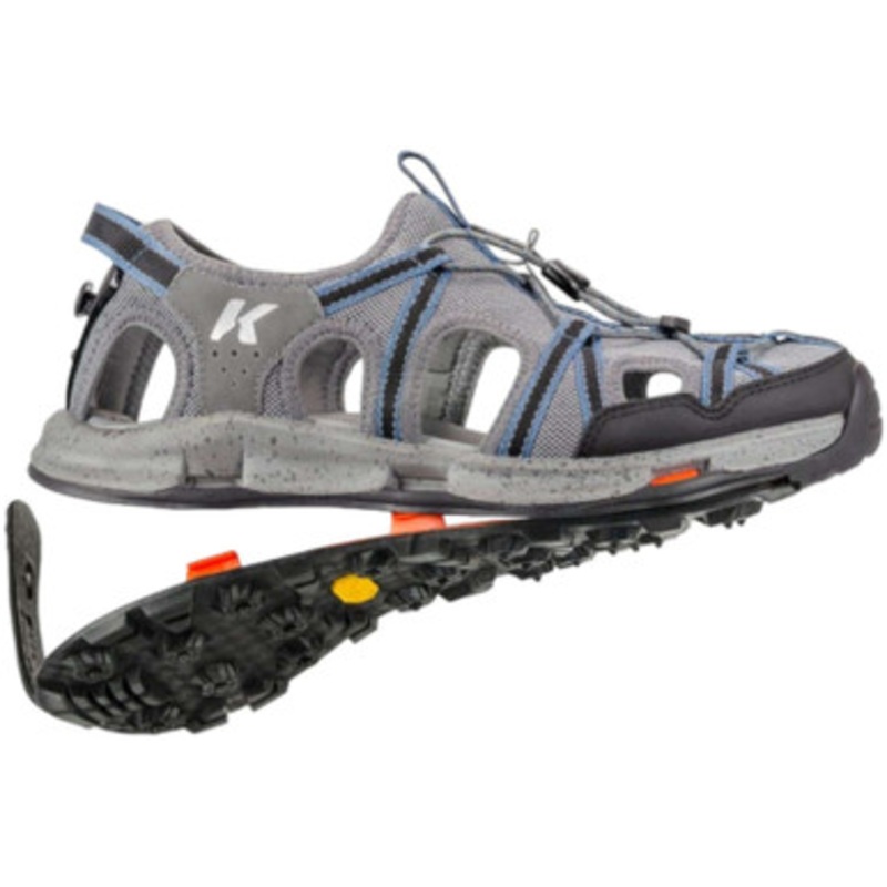 Korkers Men’s Swift Sandal – Vibram XS Trek Sole – 10