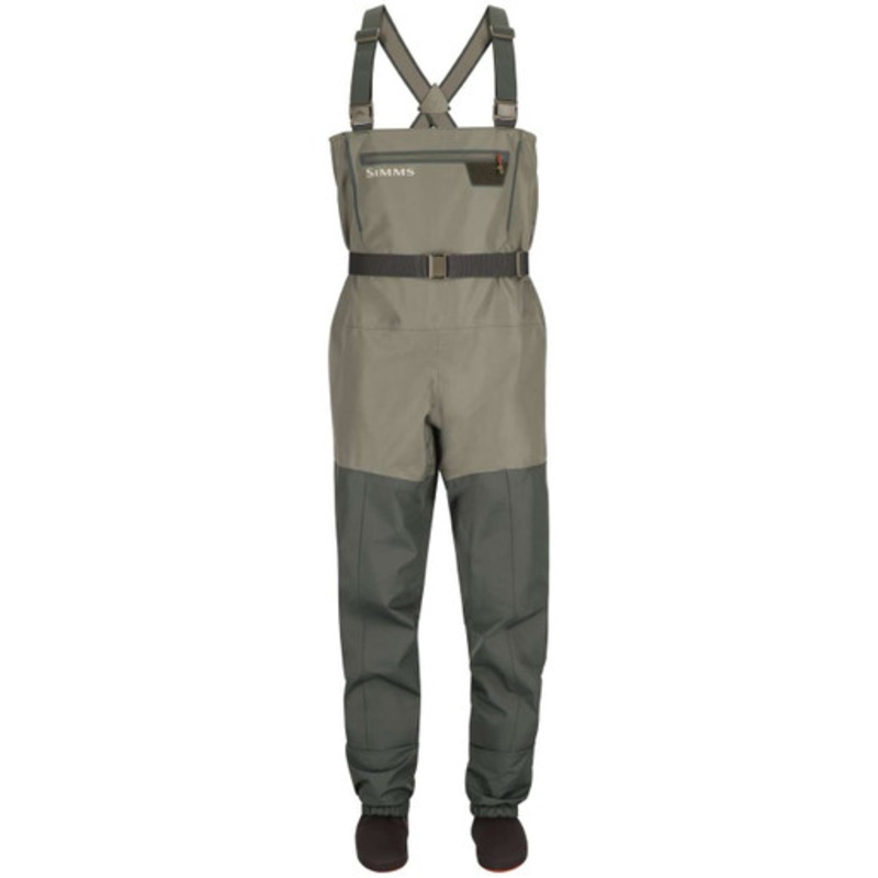 Simms PG-13615 Men’s Tributary Stockingfoot Wader – Basalt – Large (9-11)